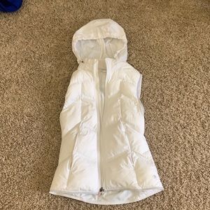 White cream colour vest